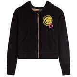 Crop Zip Smile Jacket - Denny's