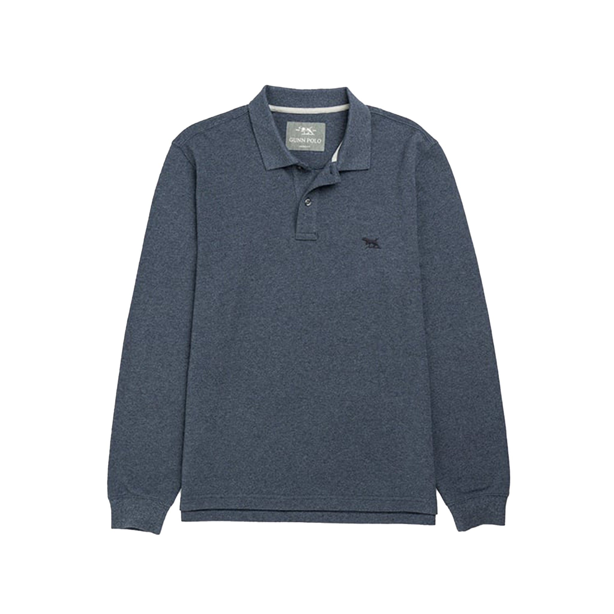 Long Sleeve Gunn Marine Polo - Denny's