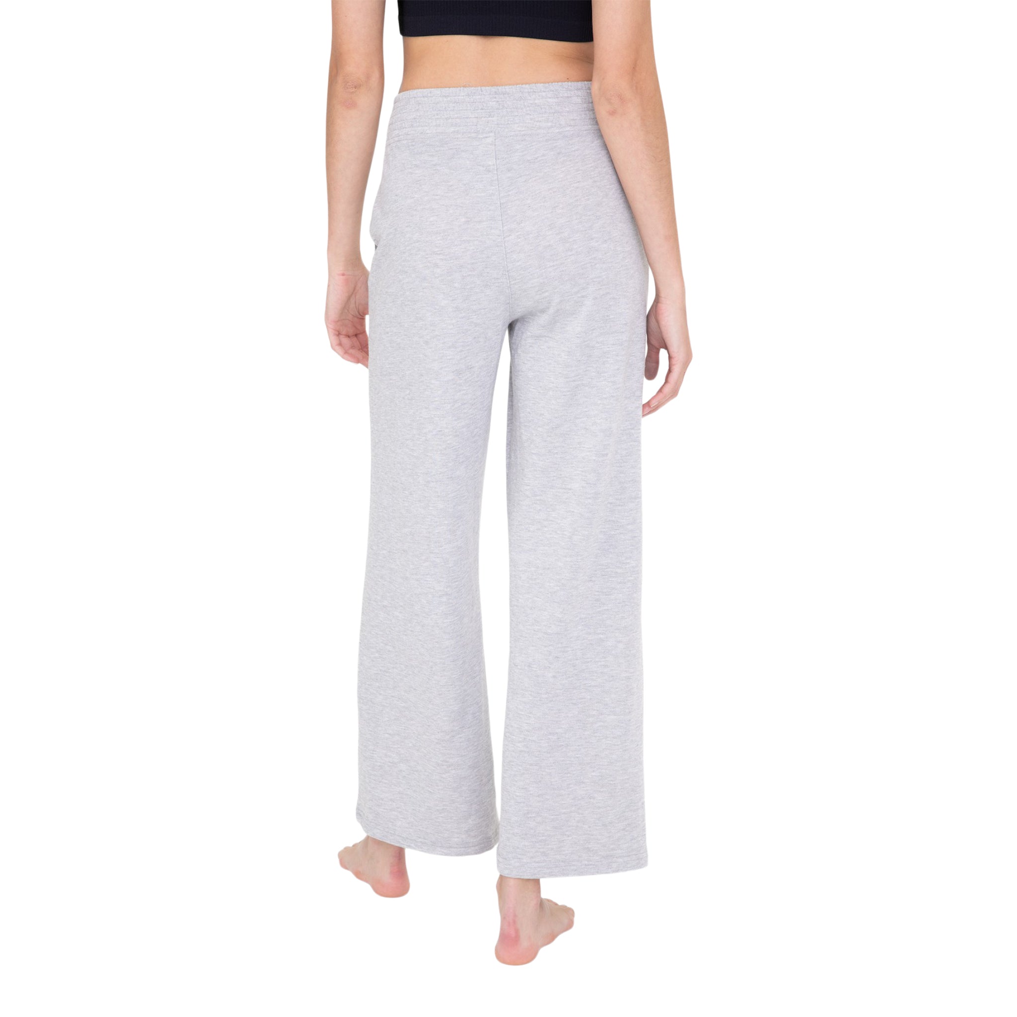 Ribbed Crossover Wide Leg Lounge Pant - Denny's