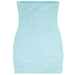 Krista Strapless Stone Dress - Denny's
