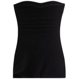Krista Rhinestone Strapless Dress - Denny's