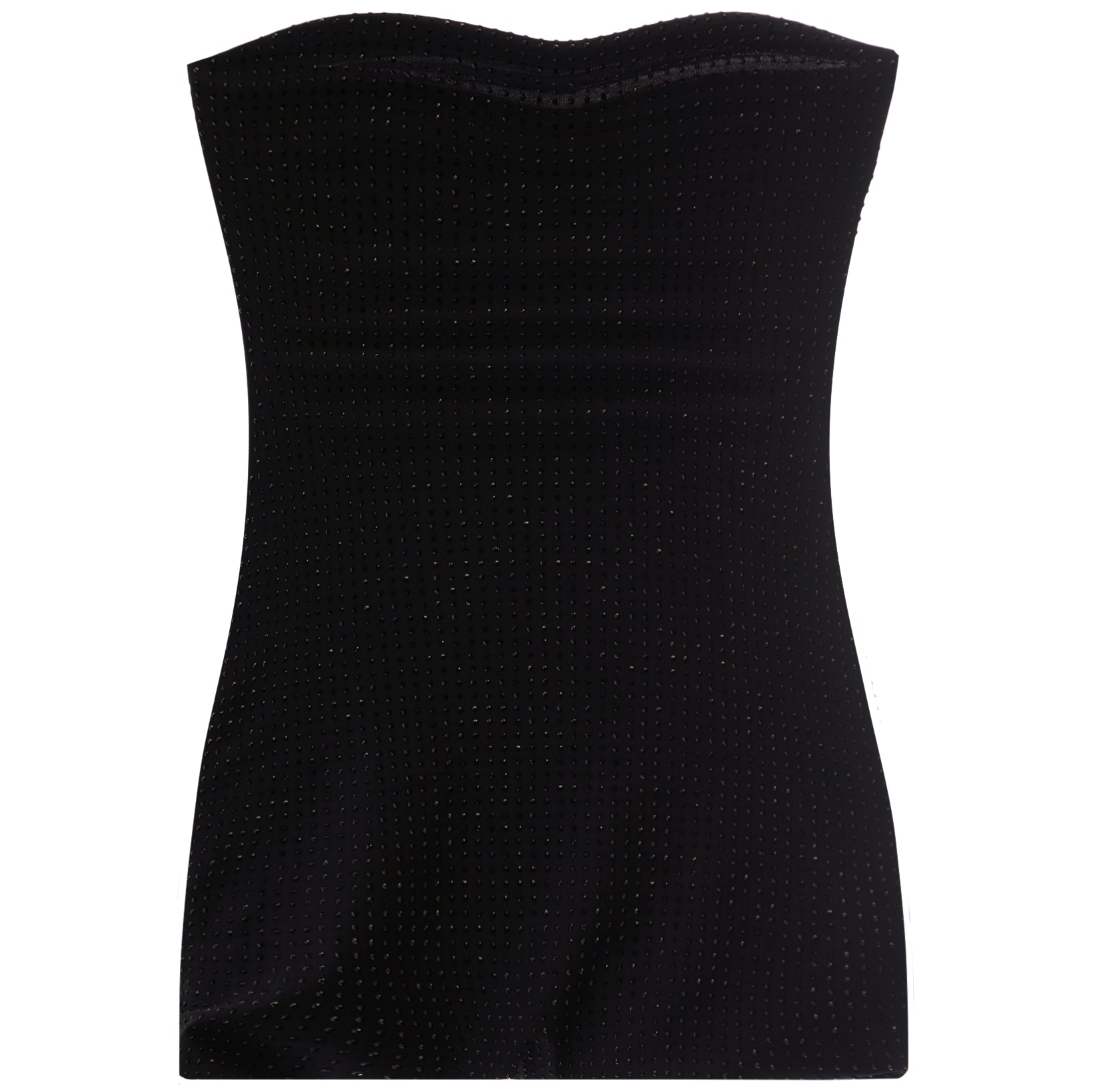 Krista Rhinestone Strapless Dress - Denny's