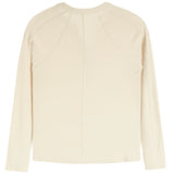 Long Sleeve Ribbed Henley - Denny's