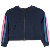 Zip Jacket With Multi Stripes