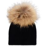 Knit Fur Pom Baby Hat - Denny's
