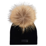 Knit Fur Pom Baby Hat - Denny's