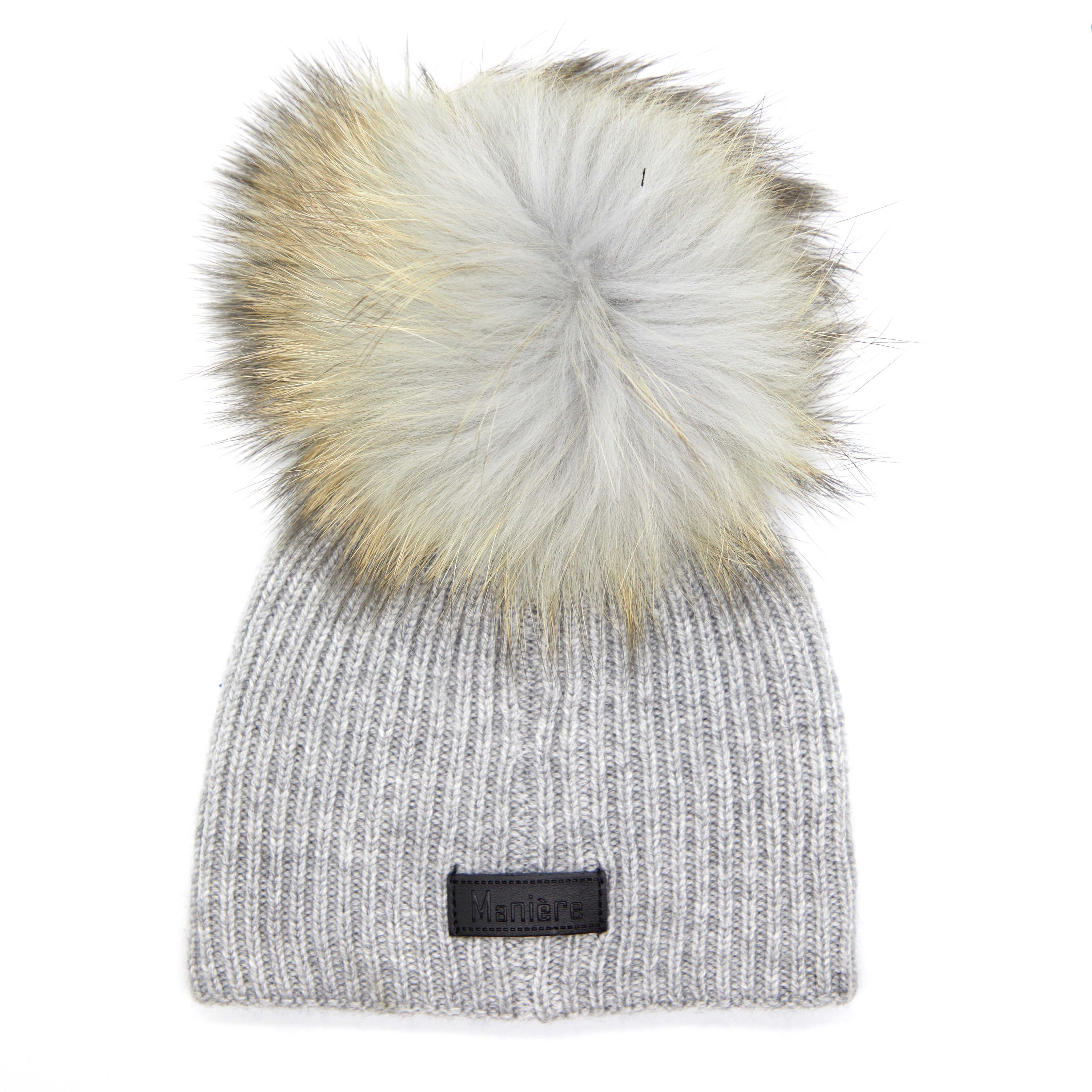 Knit Fur Pom Baby Hat - Denny's