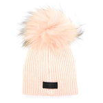 Knit Fur Pom Baby Hat - Denny's