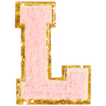 L Varsity Chenille Letter Sticker Patch - Denny's