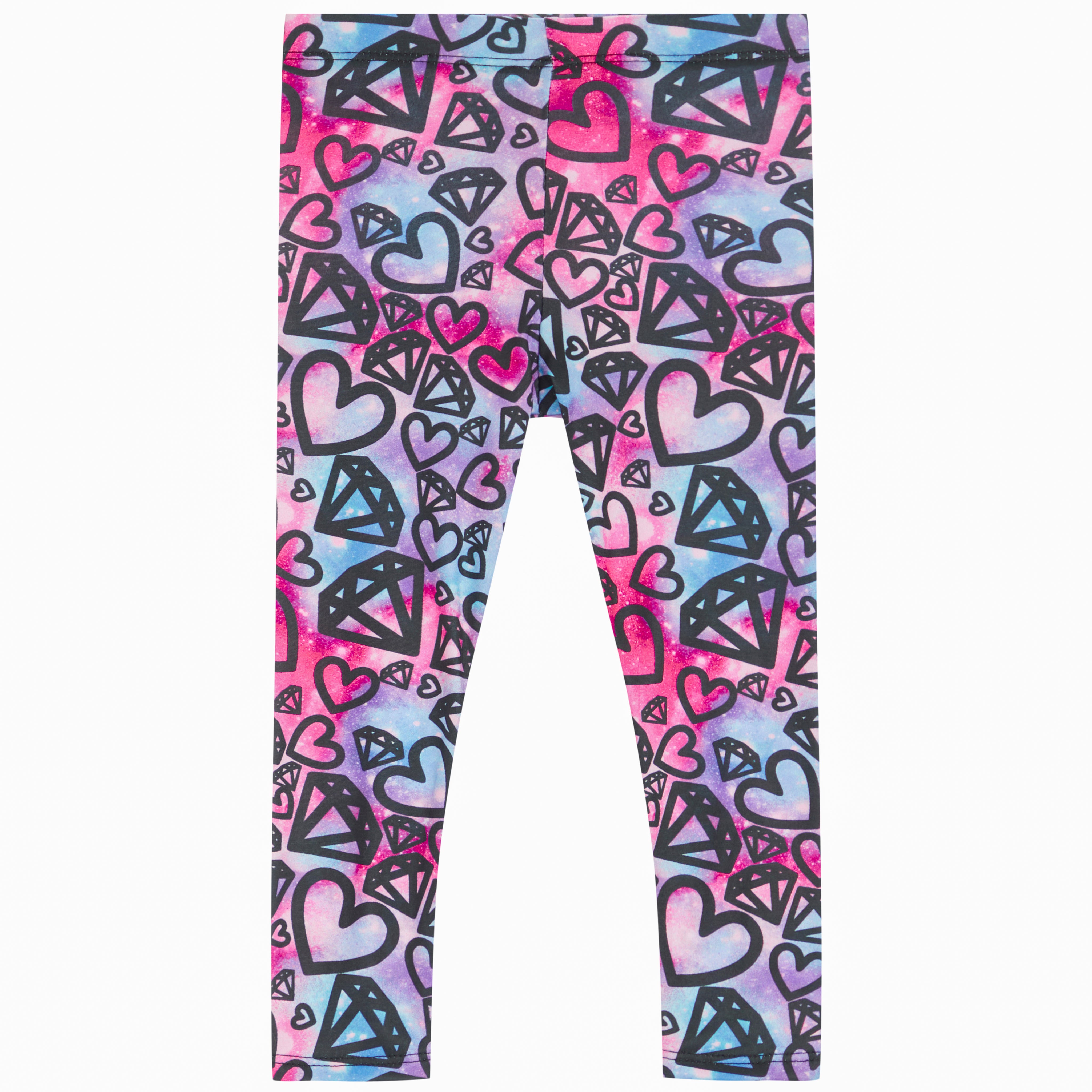 Diamond Heart Pastel Ombre Legging - Denny's