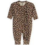 Leopard Ruffle Unionsuit - Denny's