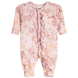 Floral Ruffle Rib Union Suit - Denny's
