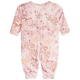 Floral Ruffle Rib Union Suit - Denny's