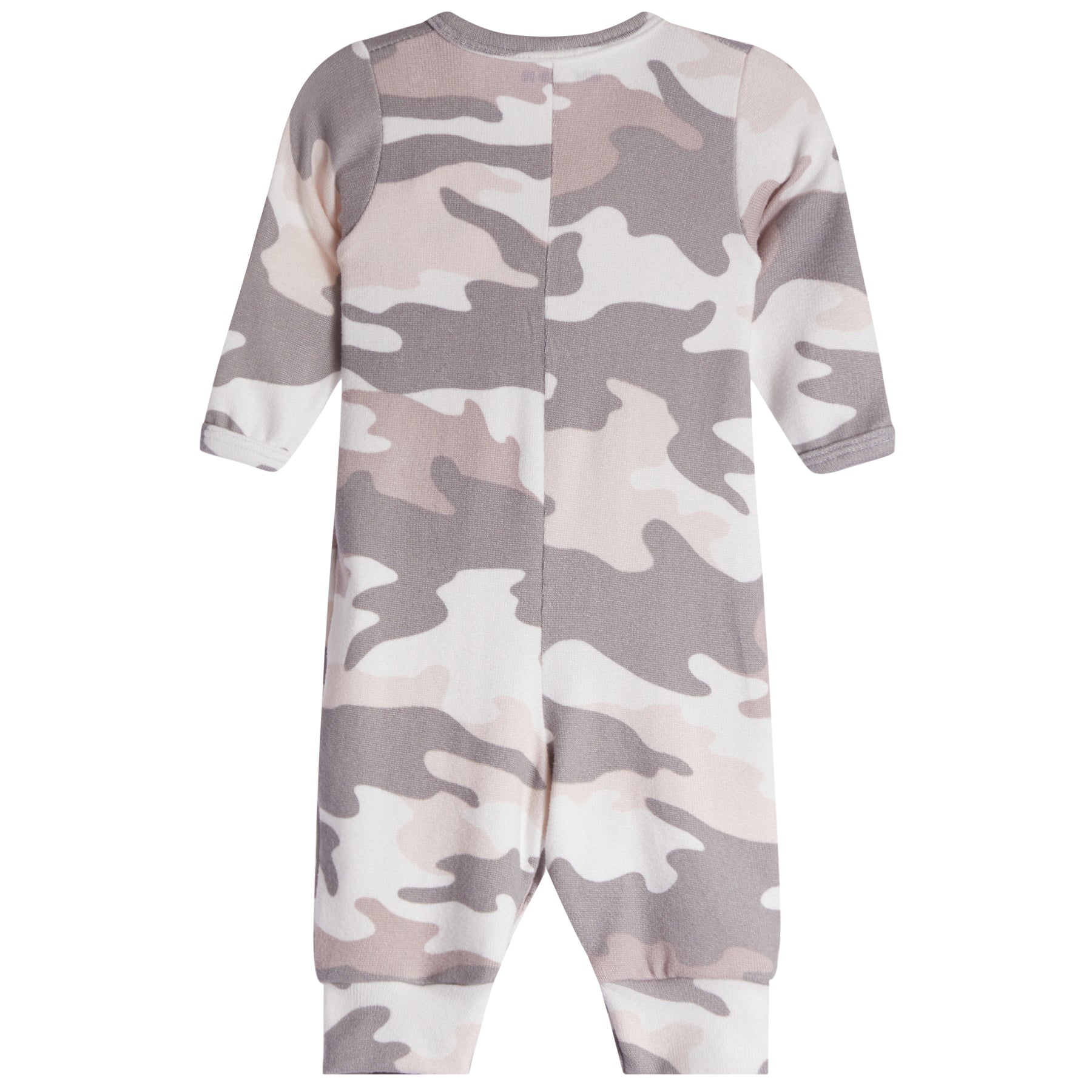 Camo Knit Ruffle Union Suit - Denny's