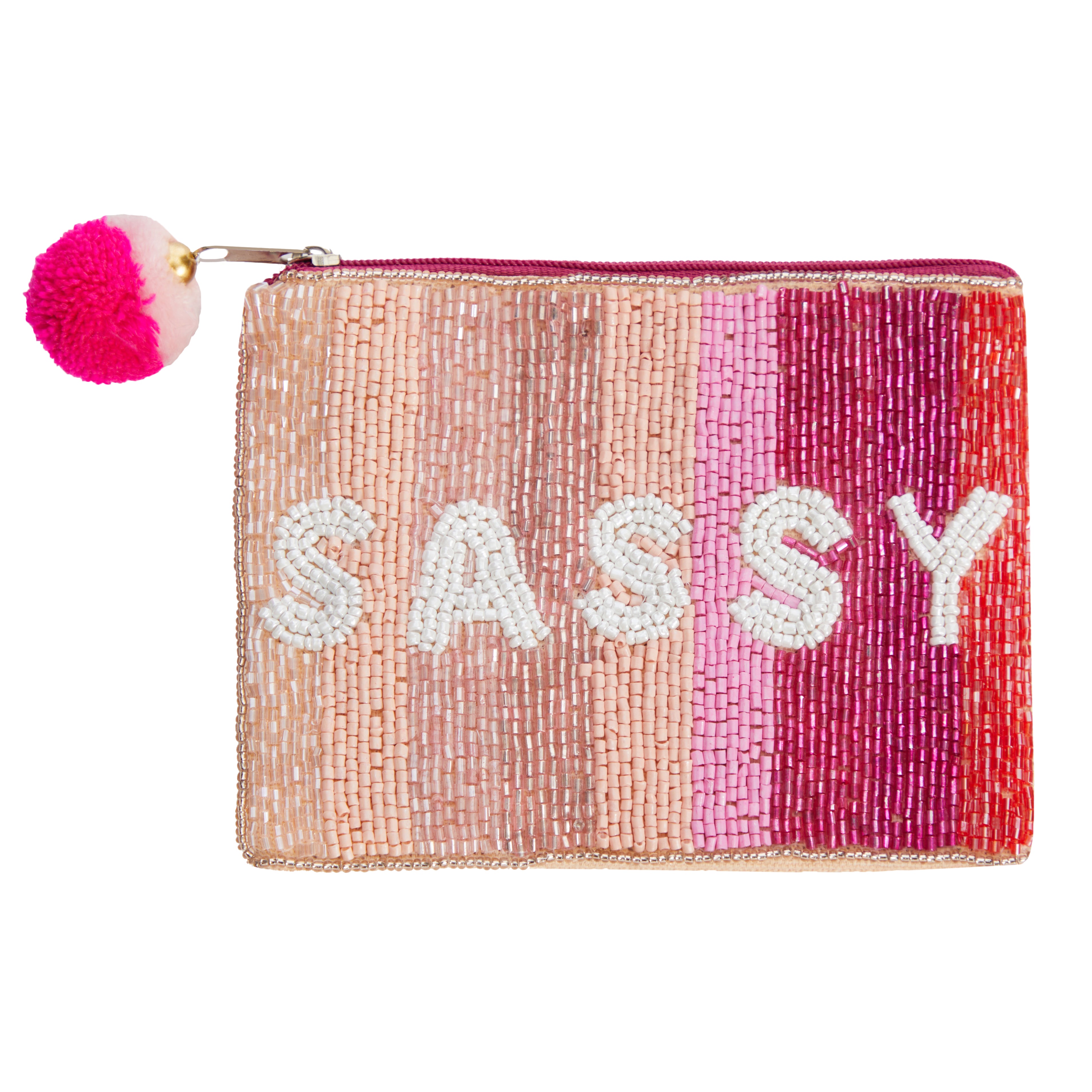 Sassy Beaded Pouch - Denny's