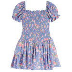 Lainey Puff Sleeves Smock Dress - Denny's