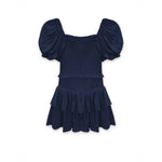Lainey Puff Short Sleeve Smock Dress - Denny's