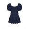 Lainey Puff Short Sleeve Smock Dress - Denny's