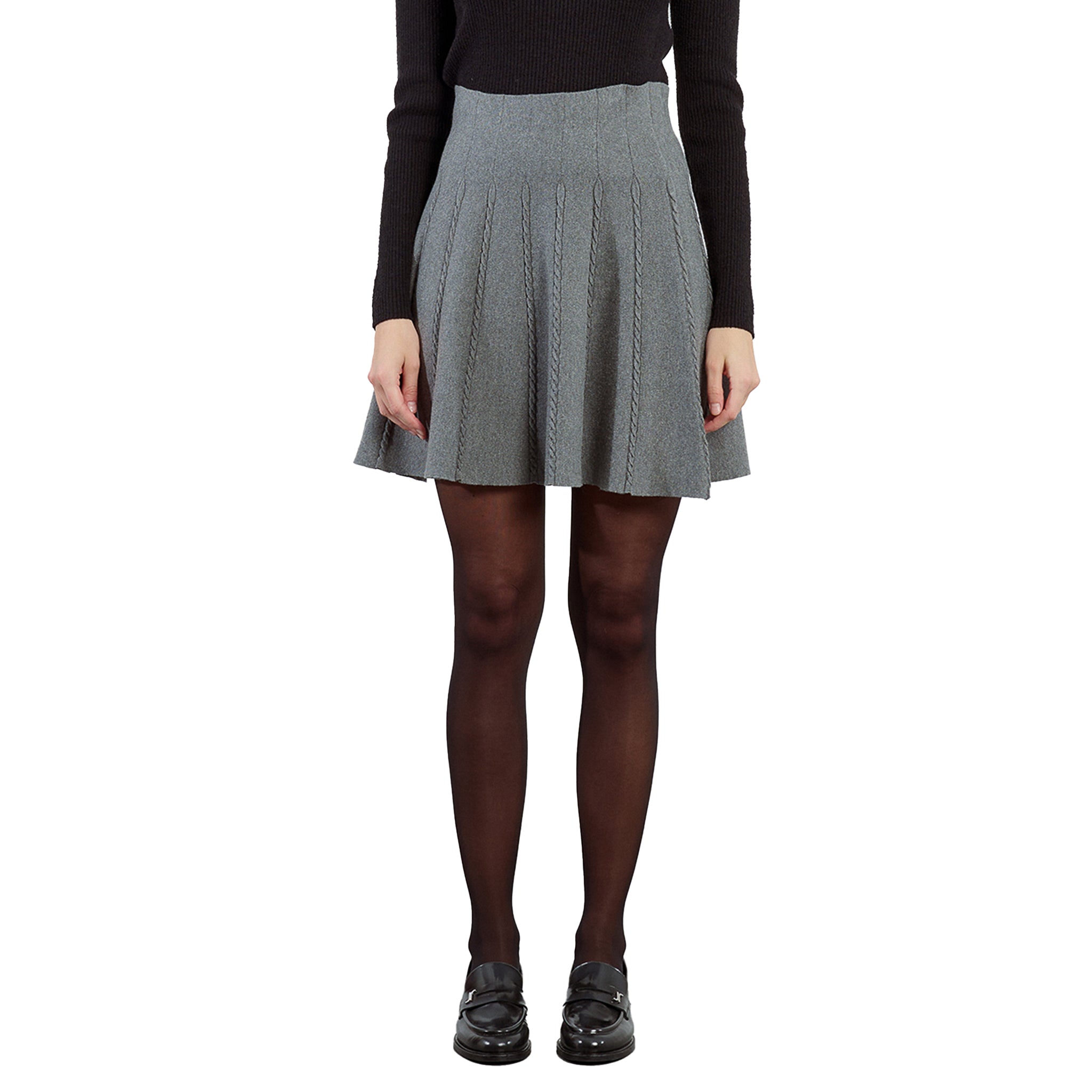 Knit A-line Skirt - Denny's