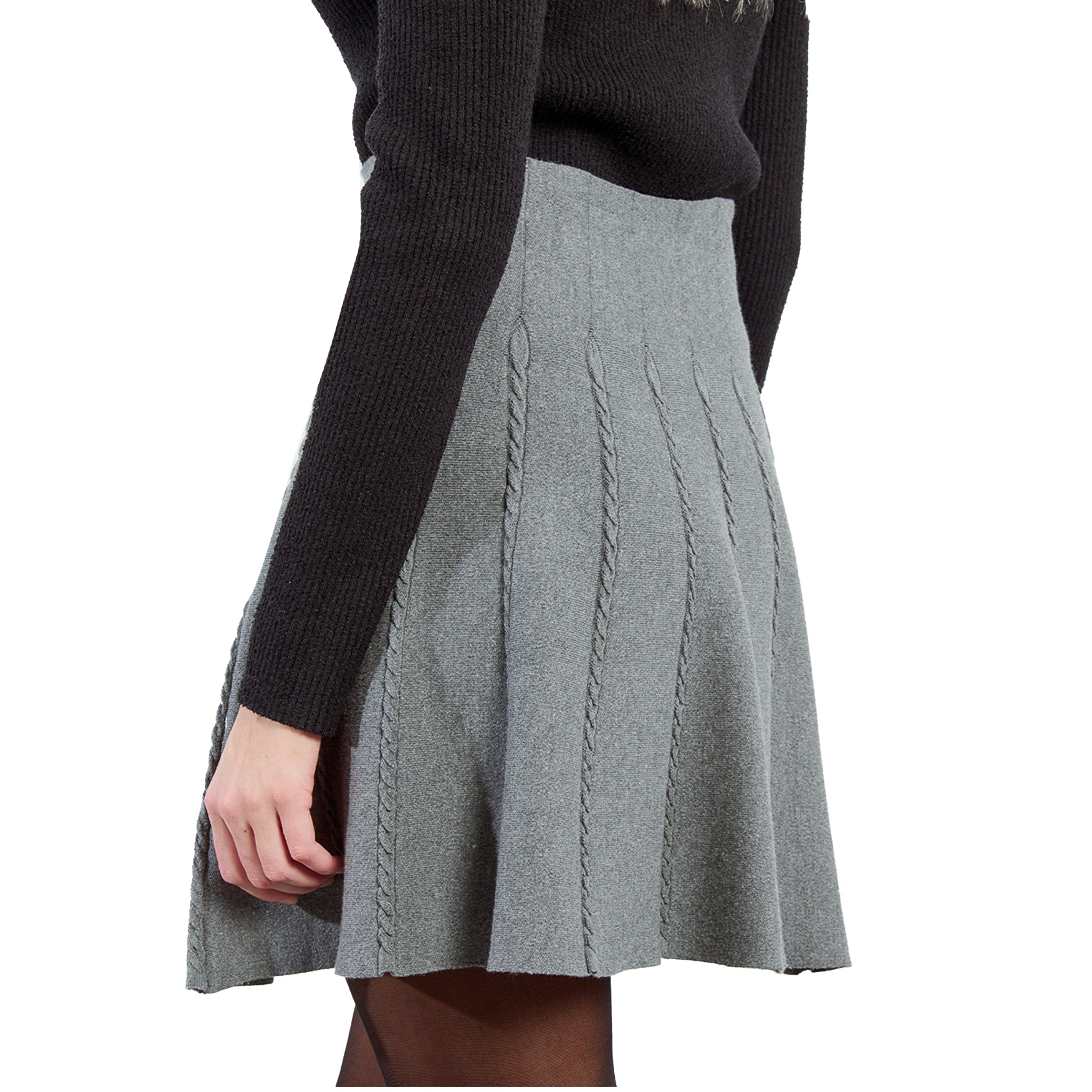 Knit A-line Skirt - Denny's