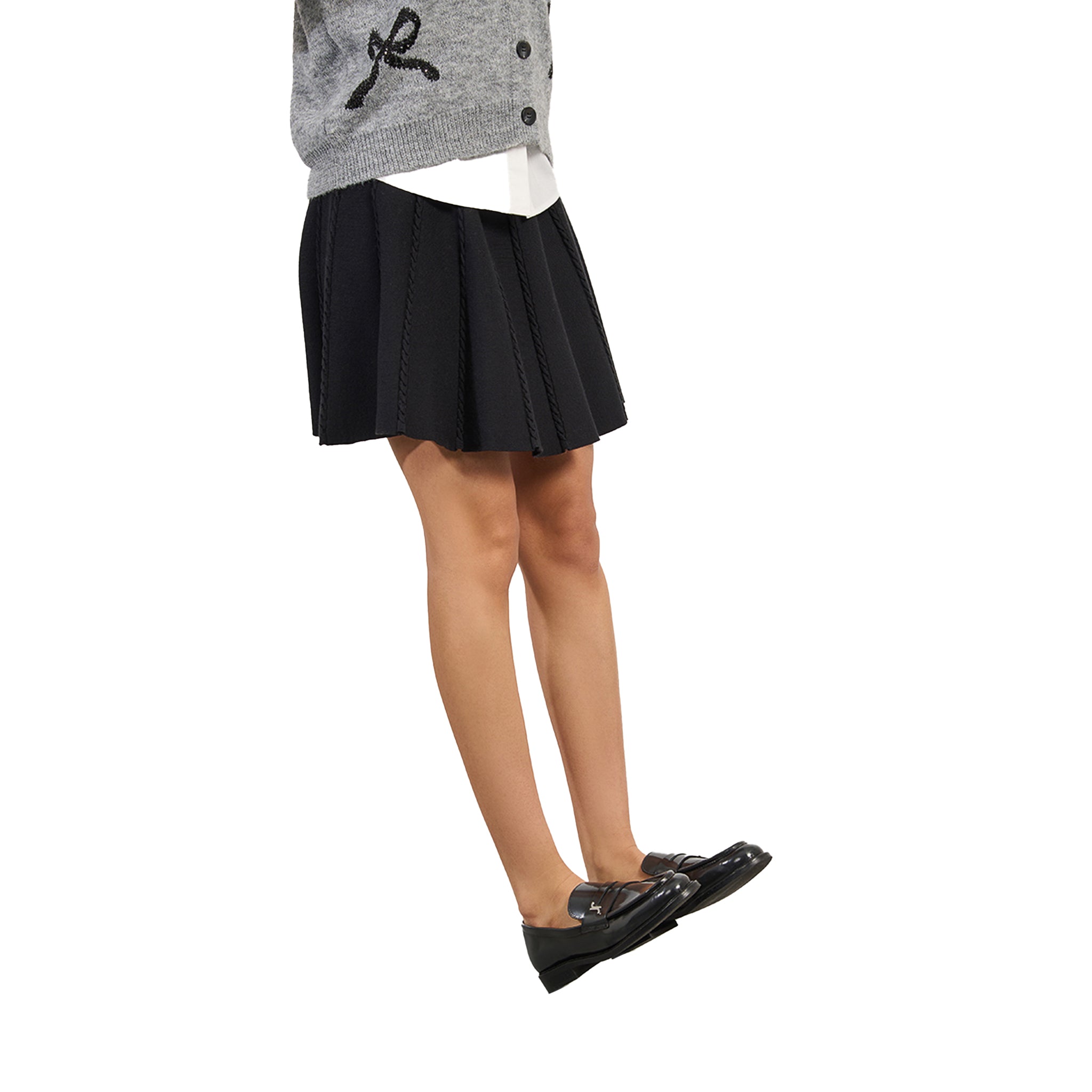 Knit A-line Skirt - Denny's