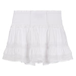 Lara Lace Trim Mini Skirt - Denny's