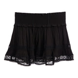 Lara Lace Trim Mini Skirt - Denny's