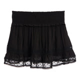 Lara Lace Trim Mini Skirt - Denny's