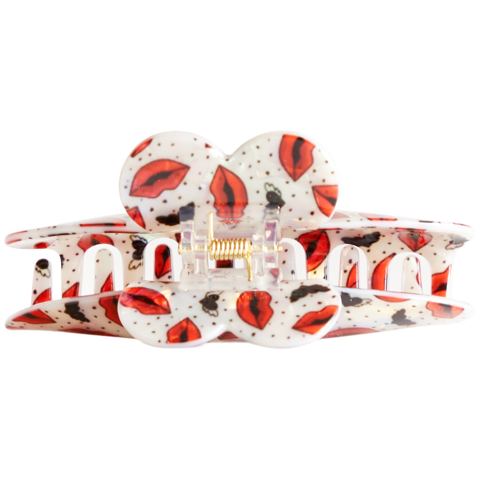 Lips and Angel Wing Heart Clip - Denny's