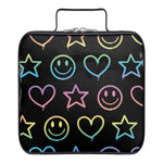 Drip Heart, Star & Smiley Canvas Lunch Bag - Denny's