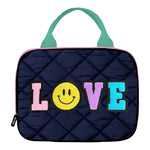 Love Patches Puffer Lunch Bag - Denny's