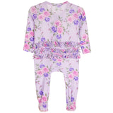 Eliza Ruffle Footie - Denny's