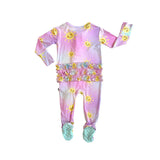 Zoe Ruffle Footie