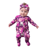 Amara Ruffle Footie