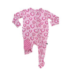 Jade Ruffle Footie - Denny's