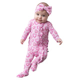 Jade Ruffle Footie - Denny's