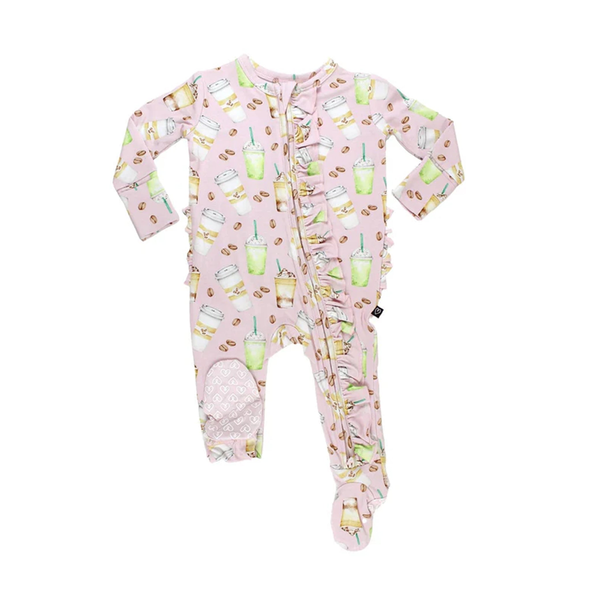 Star Ruffle Footie - Denny's