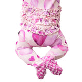 Maeve Ruffle Footie - Denny's