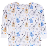 Brad 2pc Long Sleeve Guitars PJ Set