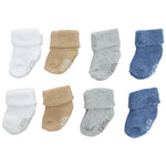 8pk Terry Boy Sock Set - Denny's