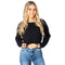 Fiona Frayed Cropped Sweater - Denny's