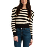 Yara Puff Shoulder Sweater Top - Denny's