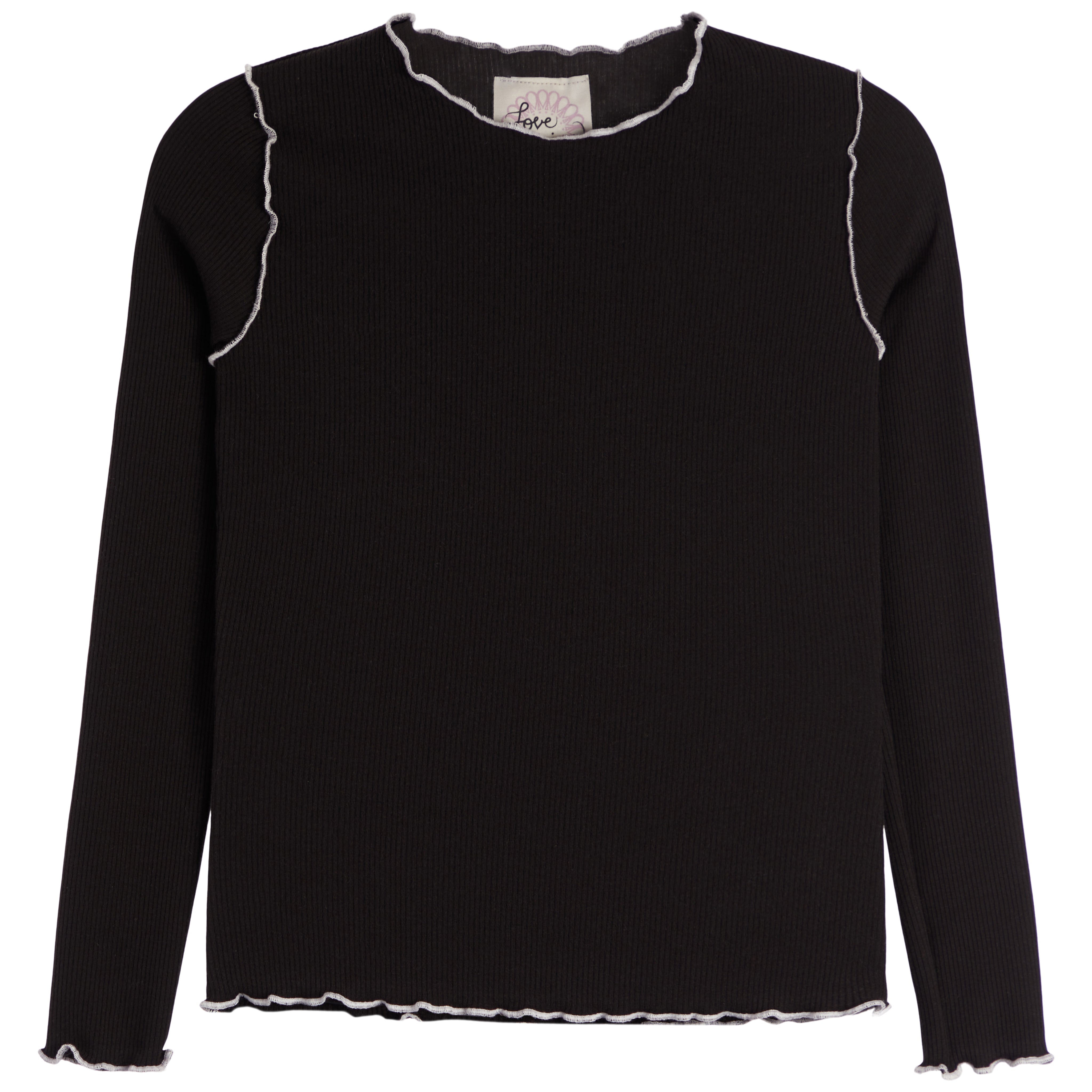 Ribbed Merrow Edge Top - Denny's