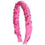 Faux Leather Crinkle Headband - Denny's