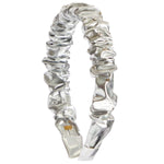 Faux Leather Crinkle Headband - Denny's