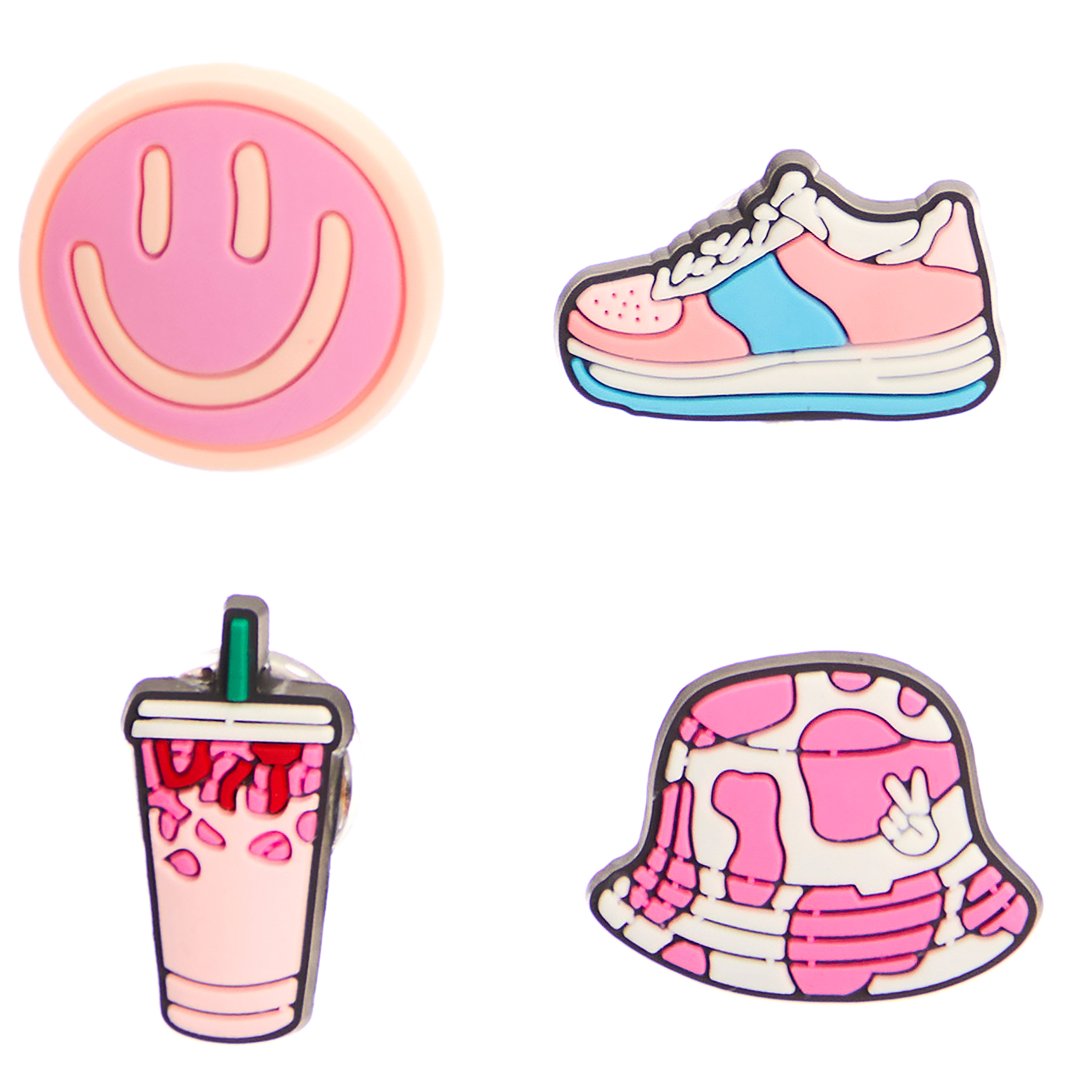 Frapp,  Bucket Hat, Sneakers & Smiley Light Up Charms - Denny's
