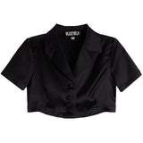 Leddie Stretch Satin Jacket - Denny's