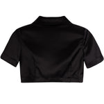 Leddie Stretch Satin Jacket - Denny's