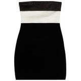 Leni Velour Dress With Bow