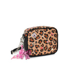 Leopard Crossbody Bag w/Bow Charm